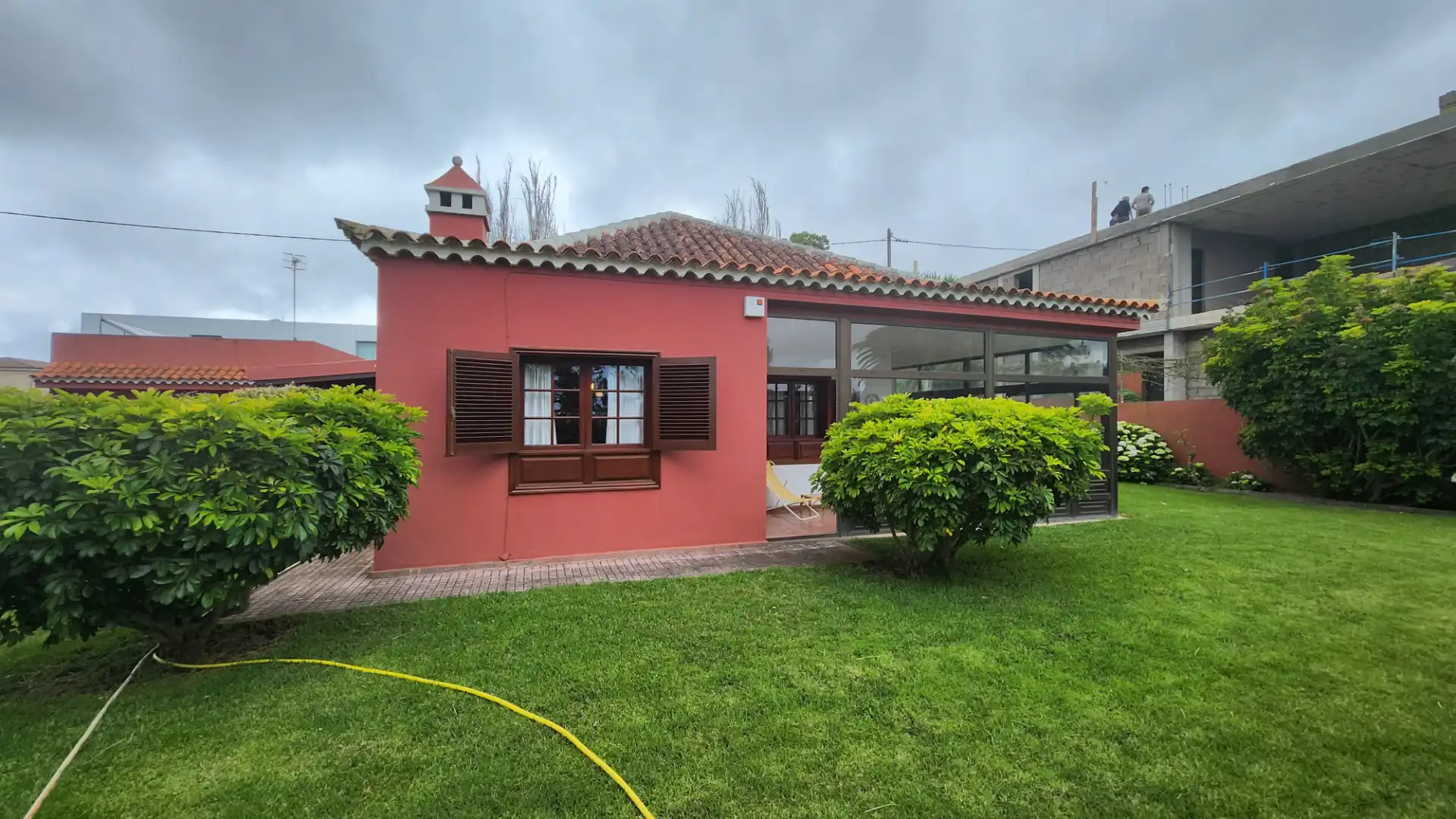 Vista exterior de Casa o chalet en venta en Tacoronte con Jardín privado, Terraza y Amueblado