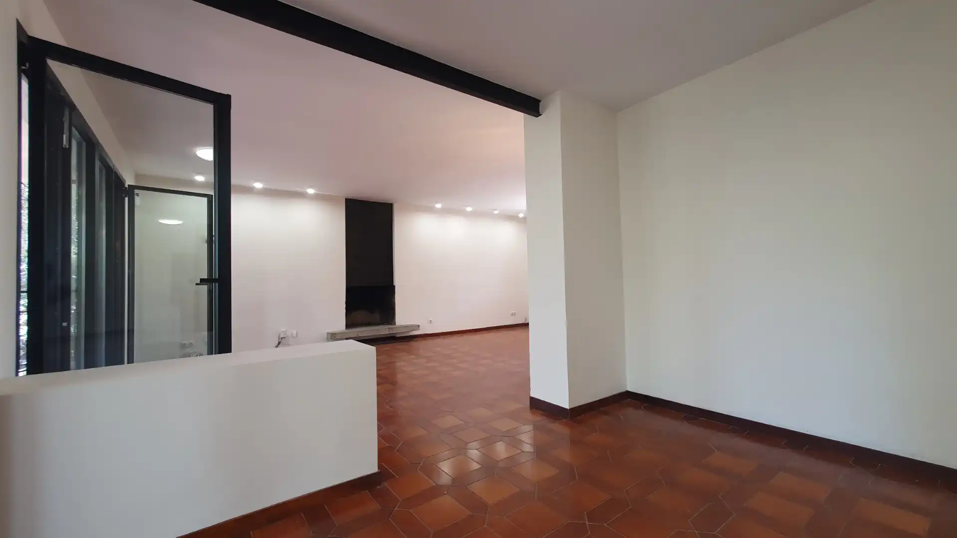 Sala d'estar de Casa o xalet de lloguer en Valdemorillo amb Calefacció, Jardí privat i Terrassa