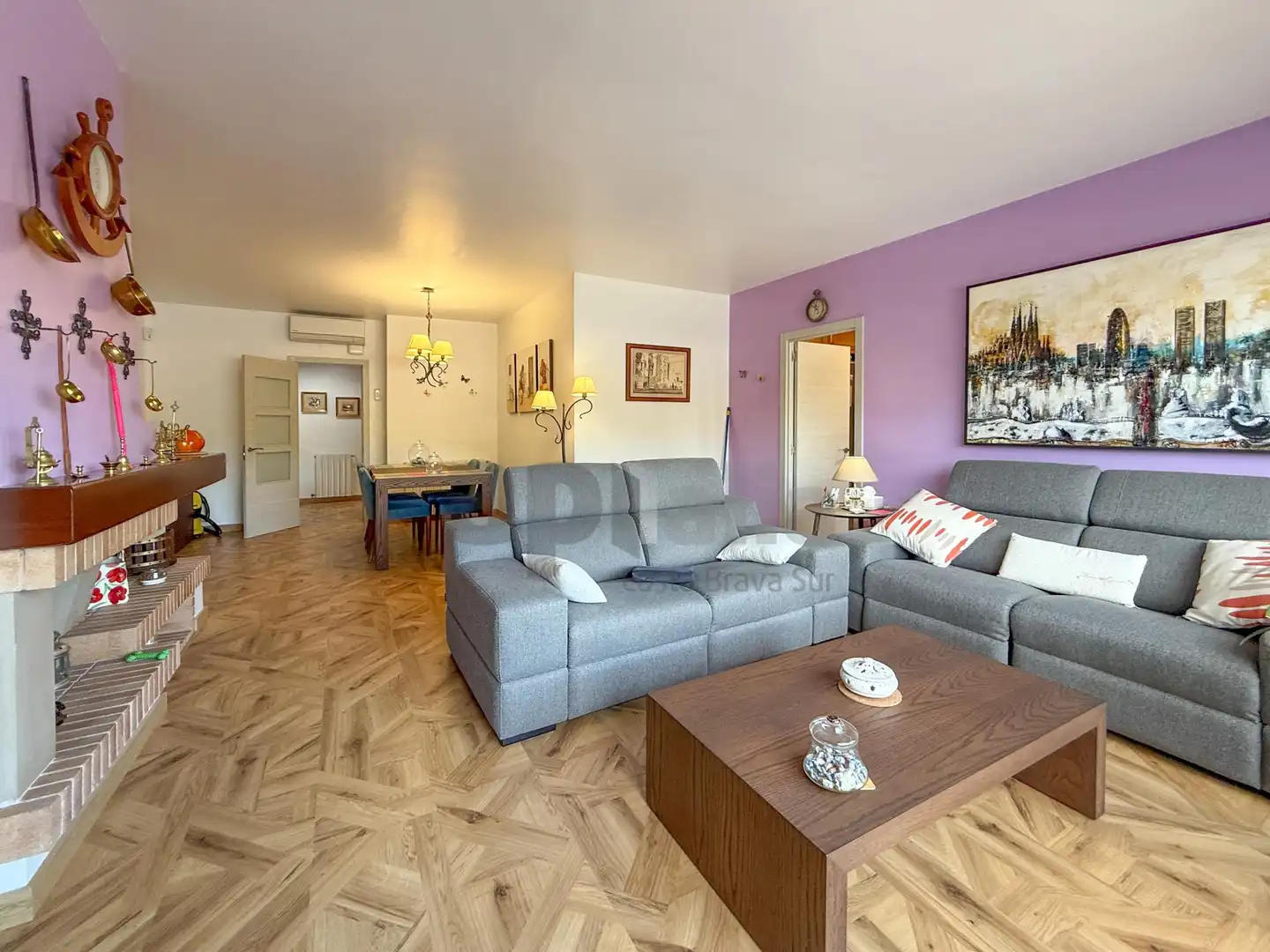 Sala d'estar de Àtic en venda en Lloret de Mar amb Aire condicionat, Calefacció i Terrassa