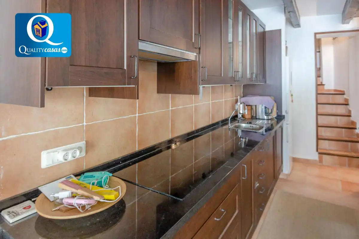 Küche von Maisonette zum Verkauf in Alicante / Alacant mit Klimaanlage, Heizung und Terrasse