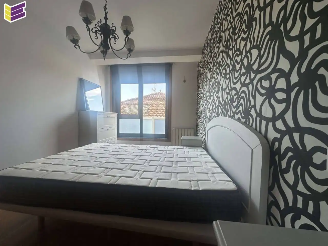Schlafzimmer von Wohnung zur Miete in O Porriño   mit Heizung, Abstellraum und Möbliert