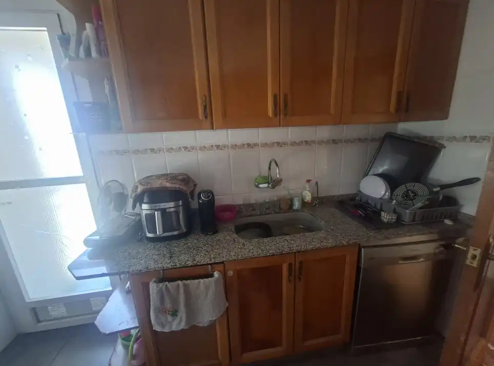 Cocina de Piso en venta en L'Alcúdia con Aire acondicionado, Balcón y Internet