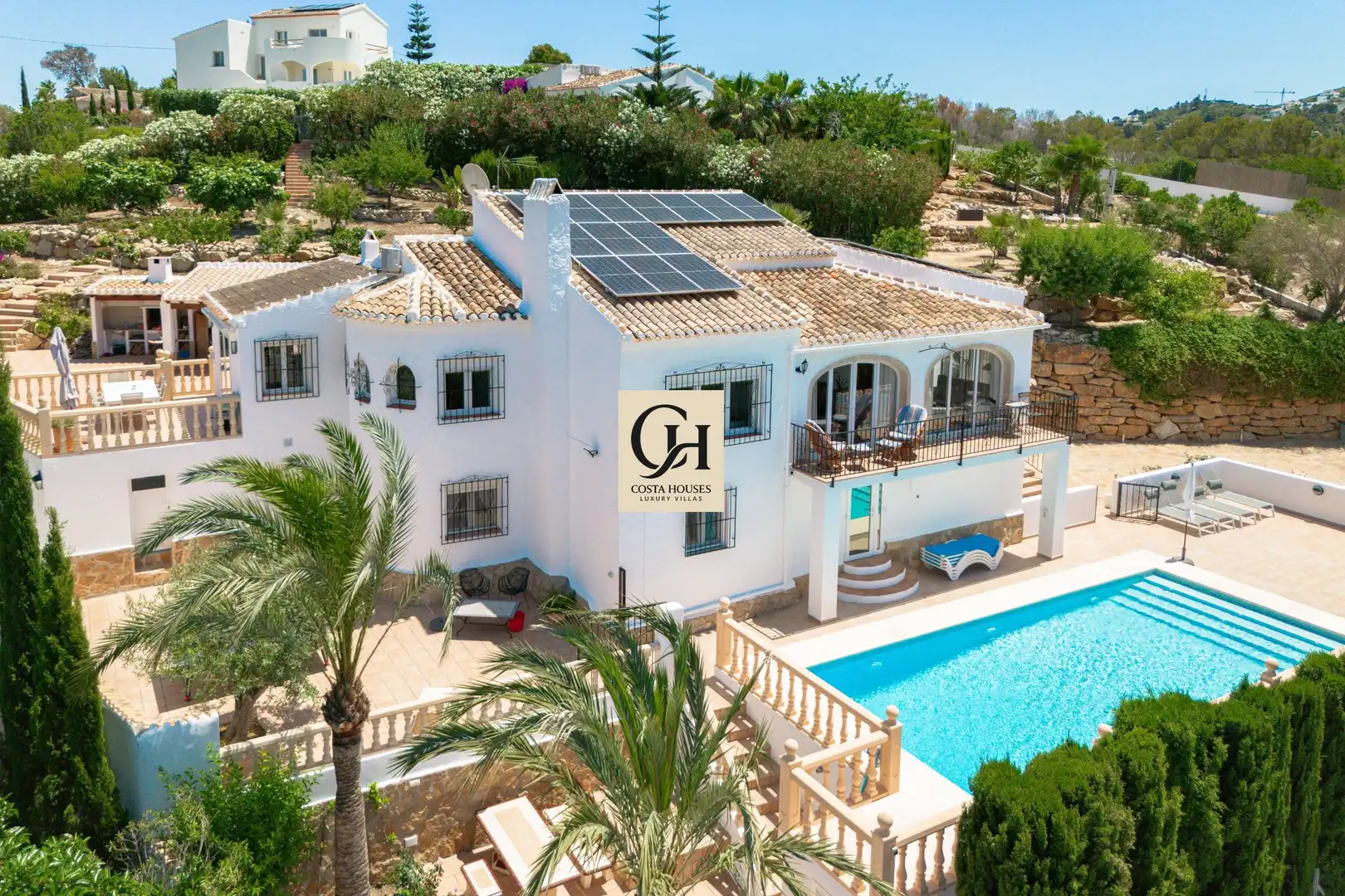 Jardín de Casa o chalet en venta en Jávea / Xàbia con Aire acondicionado, Calefacción y Jardín privado
