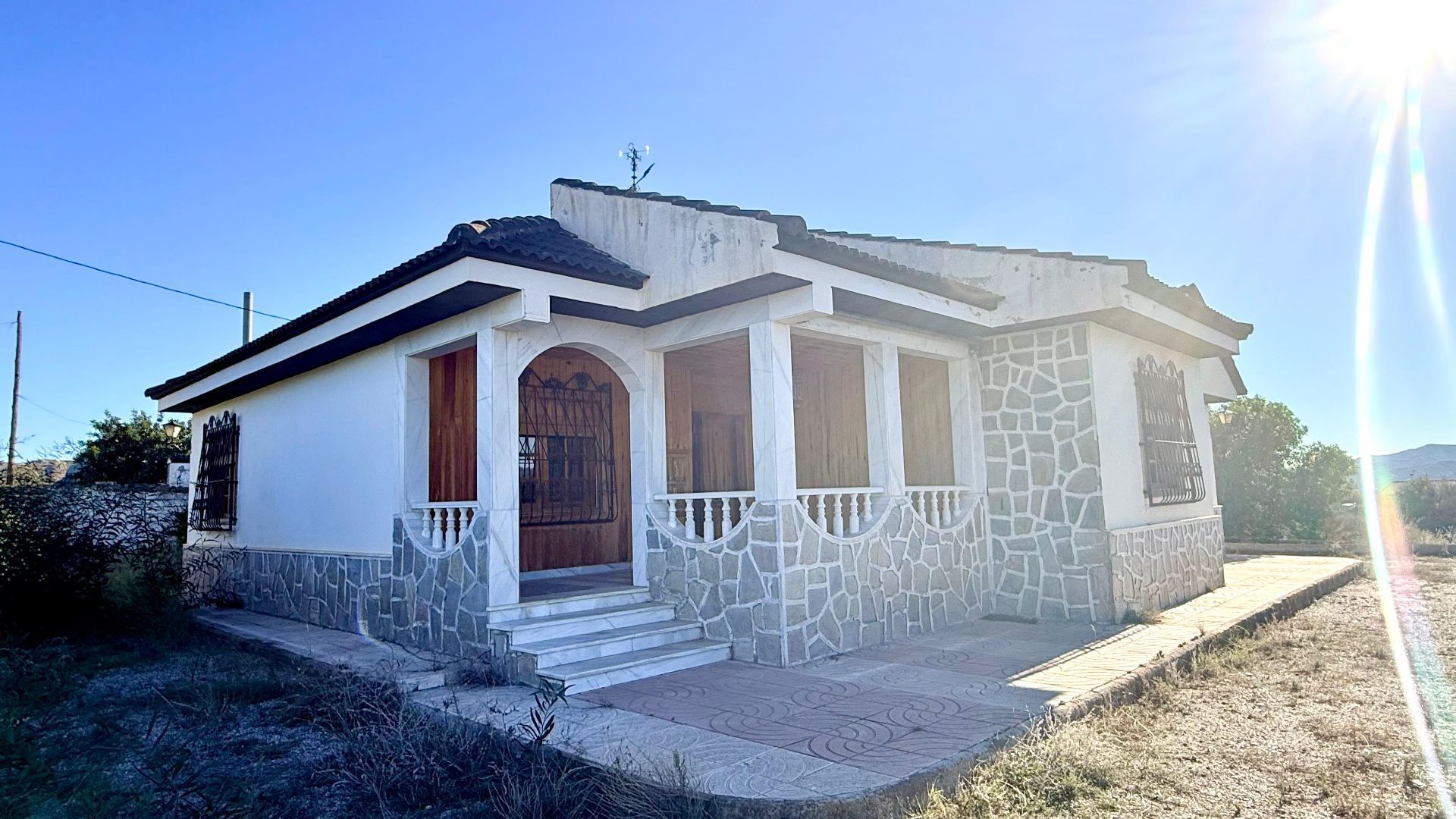 Exterior view of House or chalet for sale in Albox  with Heating, Private garden and Storage room