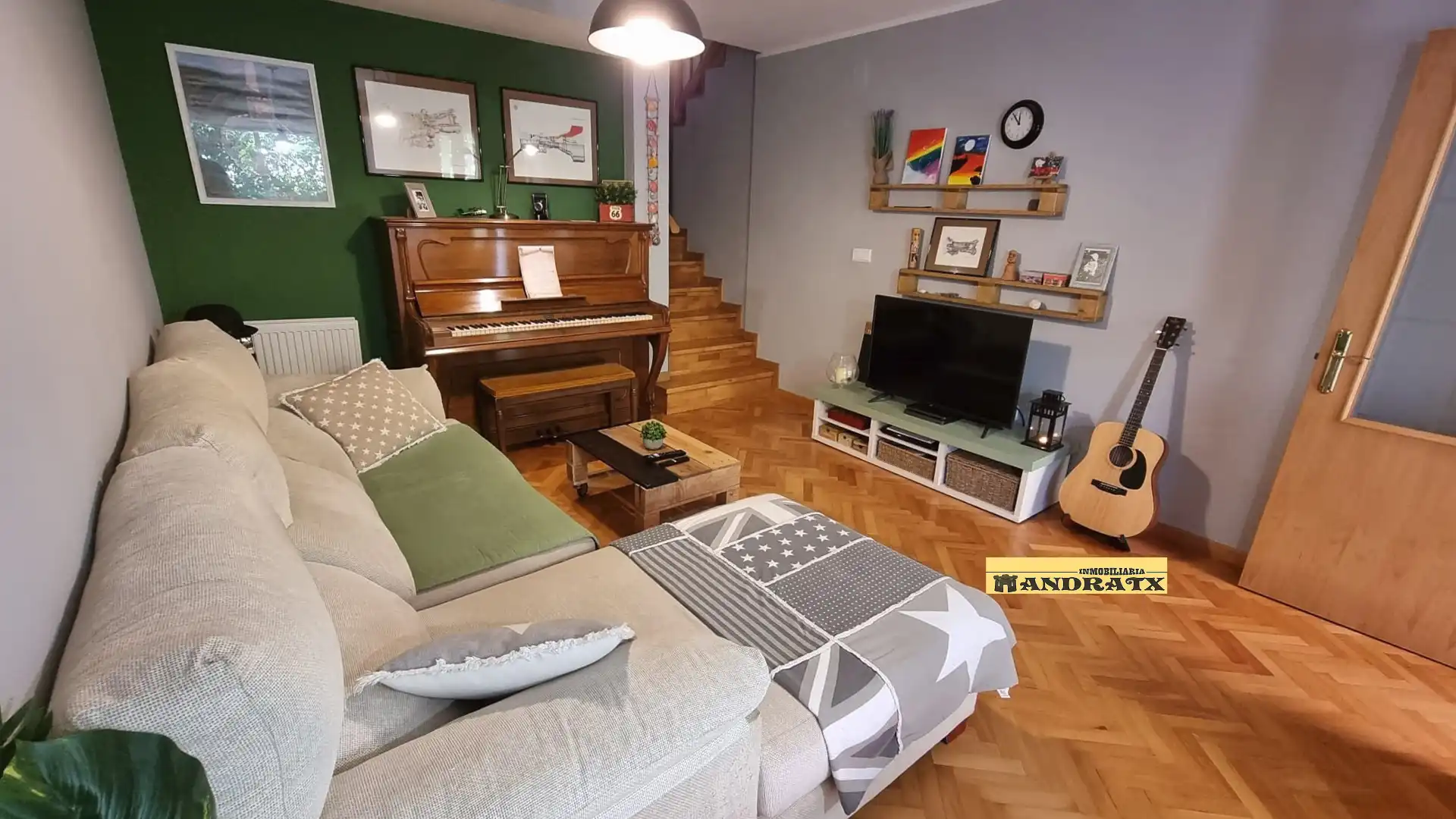 Sala d'estar de Pis en venda en Ares