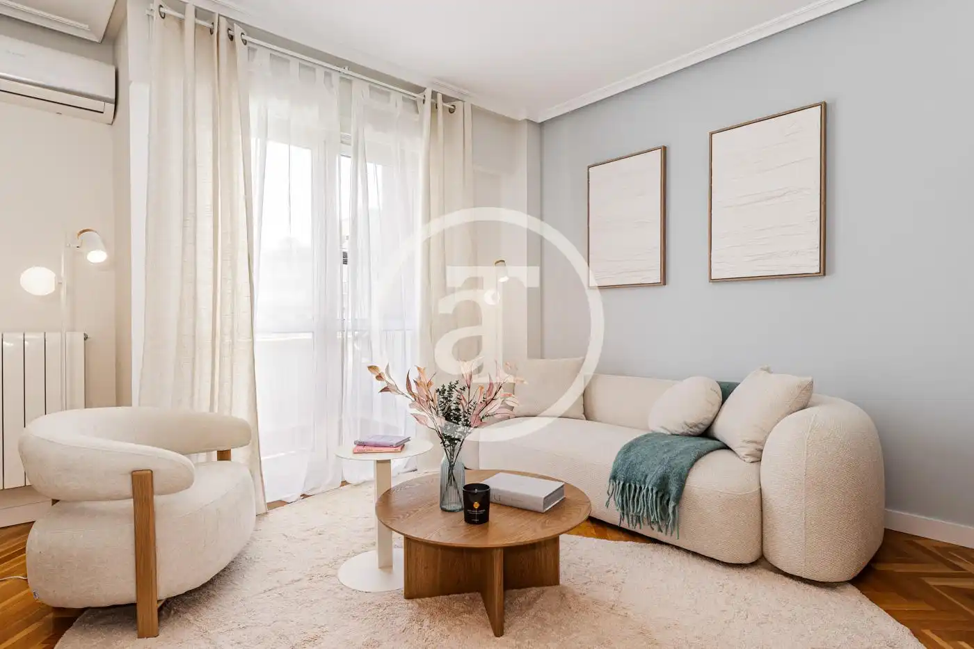 Sala d'estar de Dúplex de lloguer en Moncloa - Aravaca