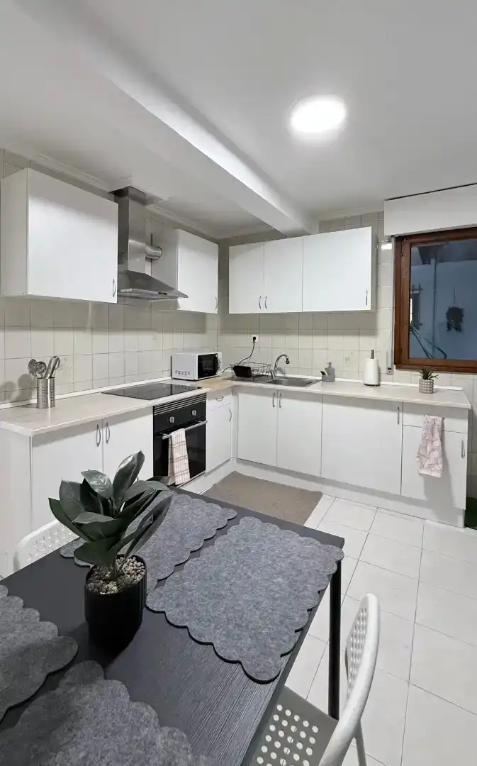 Cocina de Piso de alquiler en Langreo con Amueblado