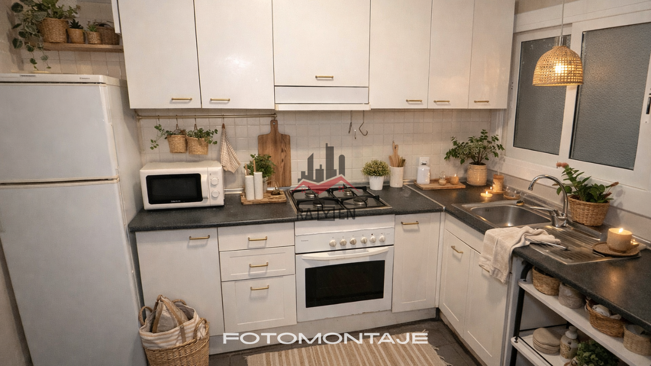 Kitchen of Flat for sale in Figueres  with Heating