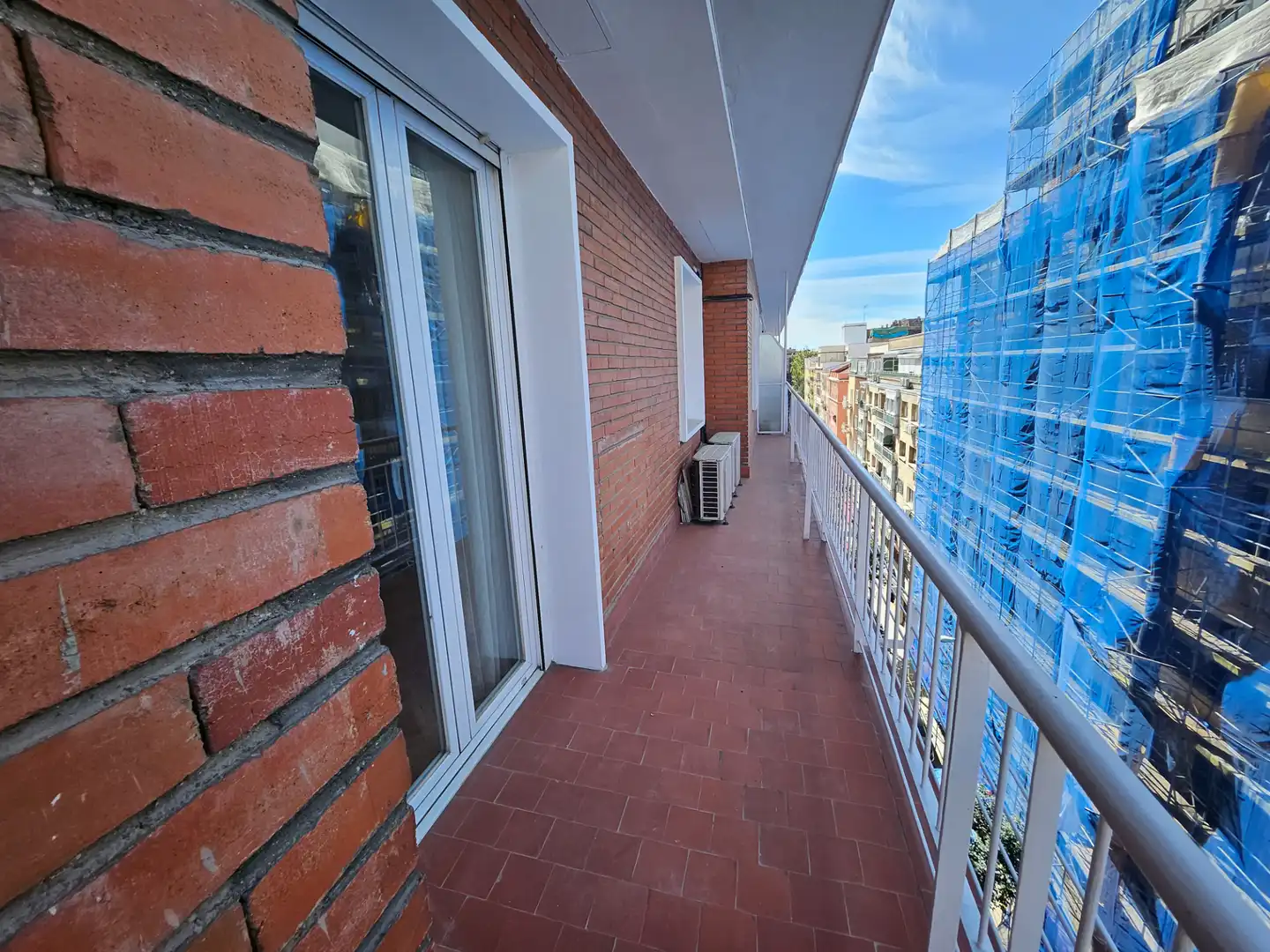 Terrace of Flat for rent in Madrid  with Air Conditioner, Heating and Furnished