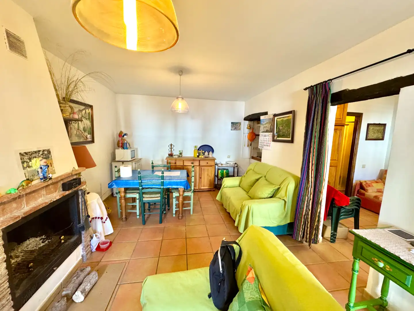 Sala de estar de Apartamento en venta en Ohanes con Calefacción, Terraza y Amueblado