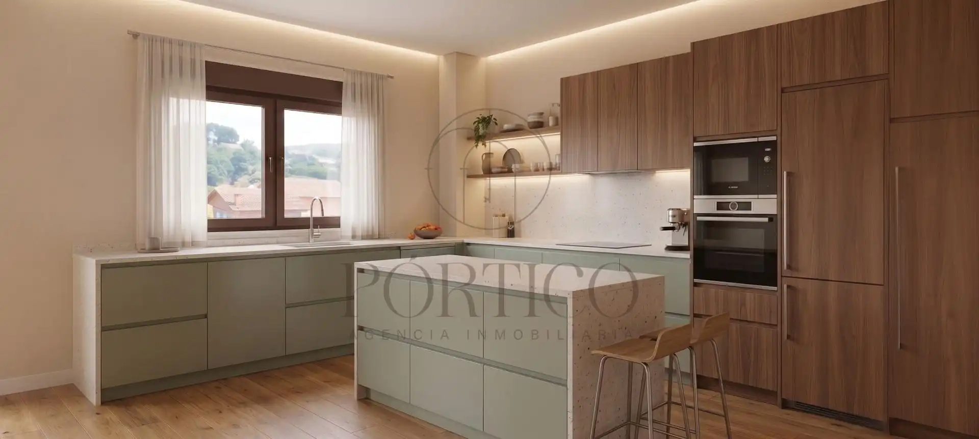 Cocina de Casa o chalet en venta en Mos con Terraza y Balcón