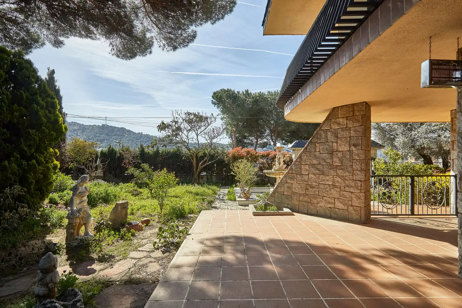 Jardín de Casa o chalet en venta en Sant Fost de Campsentelles con Calefacción, Jardín privado y Terraza