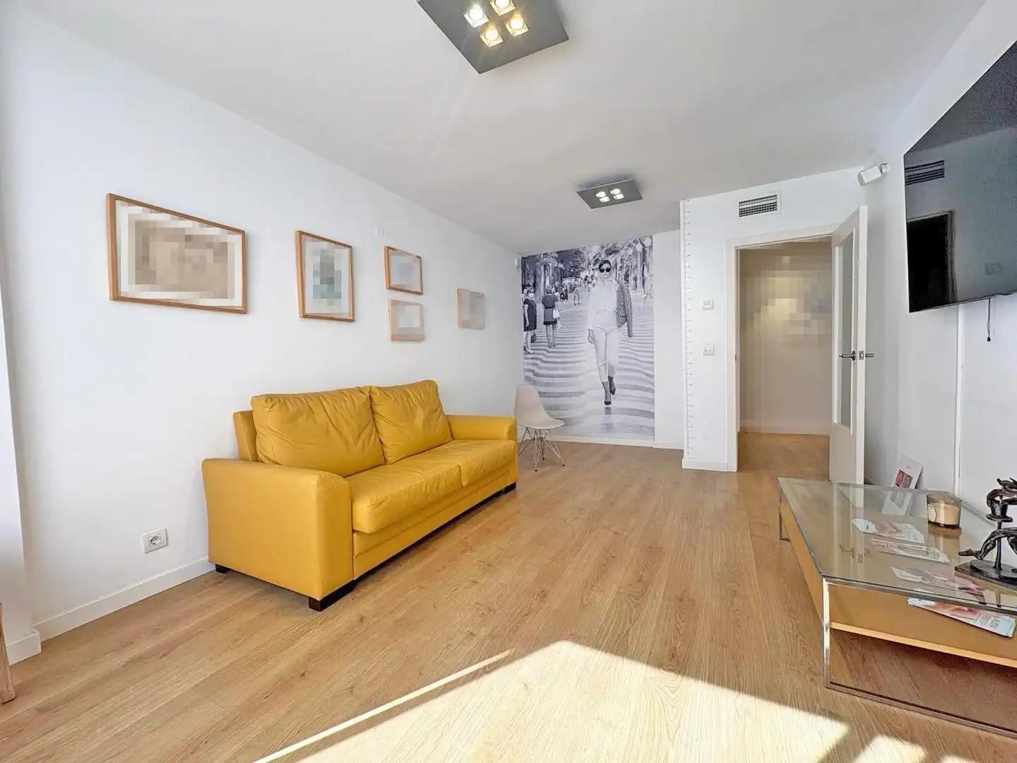 Wohnzimmer von Geschaftsraum zur Miete in Alicante / Alacant mit Klimaanlage, Terrasse und Möbliert