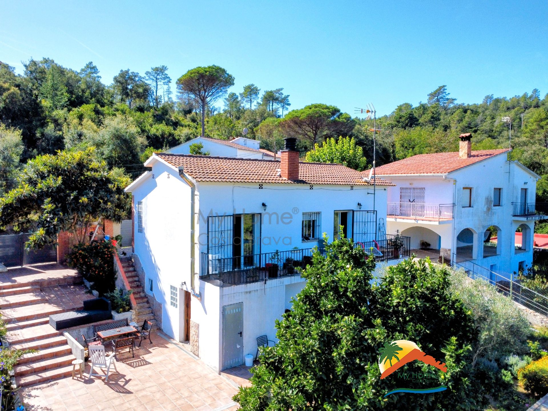 Exterior view of House or chalet for sale in Lloret de Mar  with Heating, Private garden and Terrace