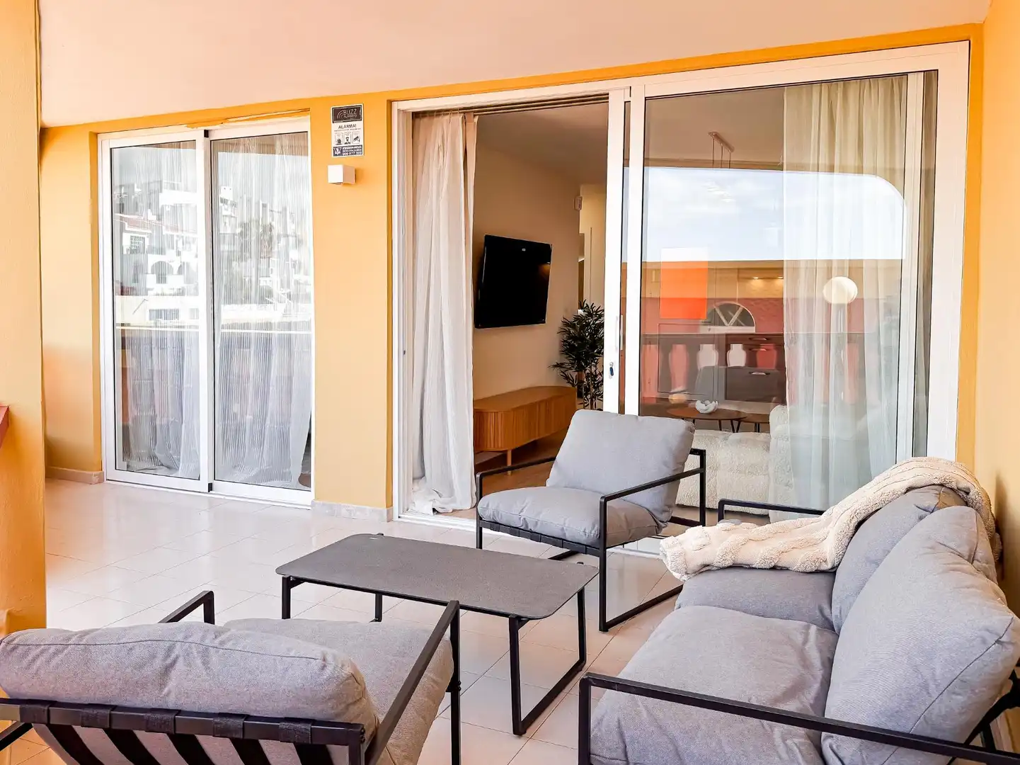 Terrassa de Apartament en venda en Adeje amb Aire condicionat, Jardí privat i Terrassa