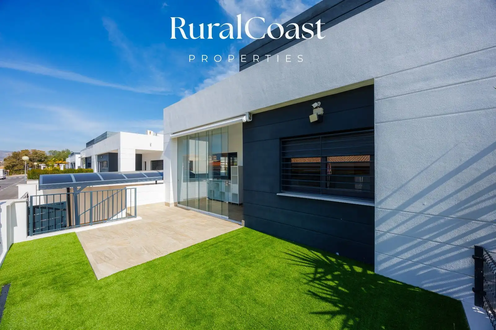 Vista exterior de Casa adosada en venta en Busot con Aire acondicionado, Calefacción y Terraza