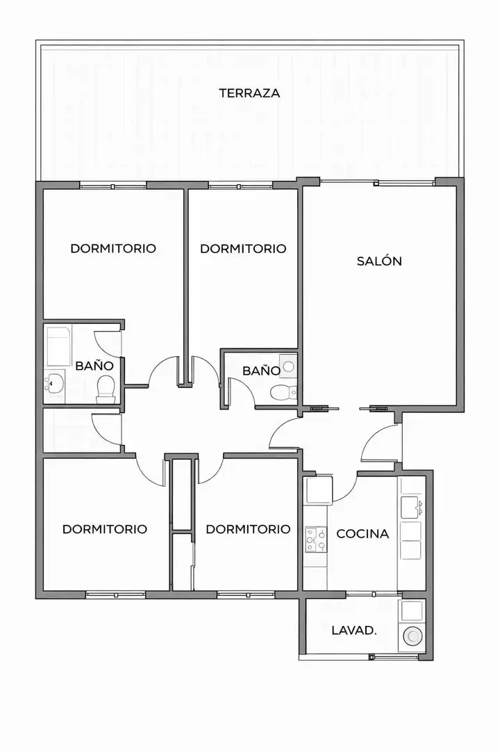 Flat for sale in Málaga  with Air Conditioner, Private garden and Terrace