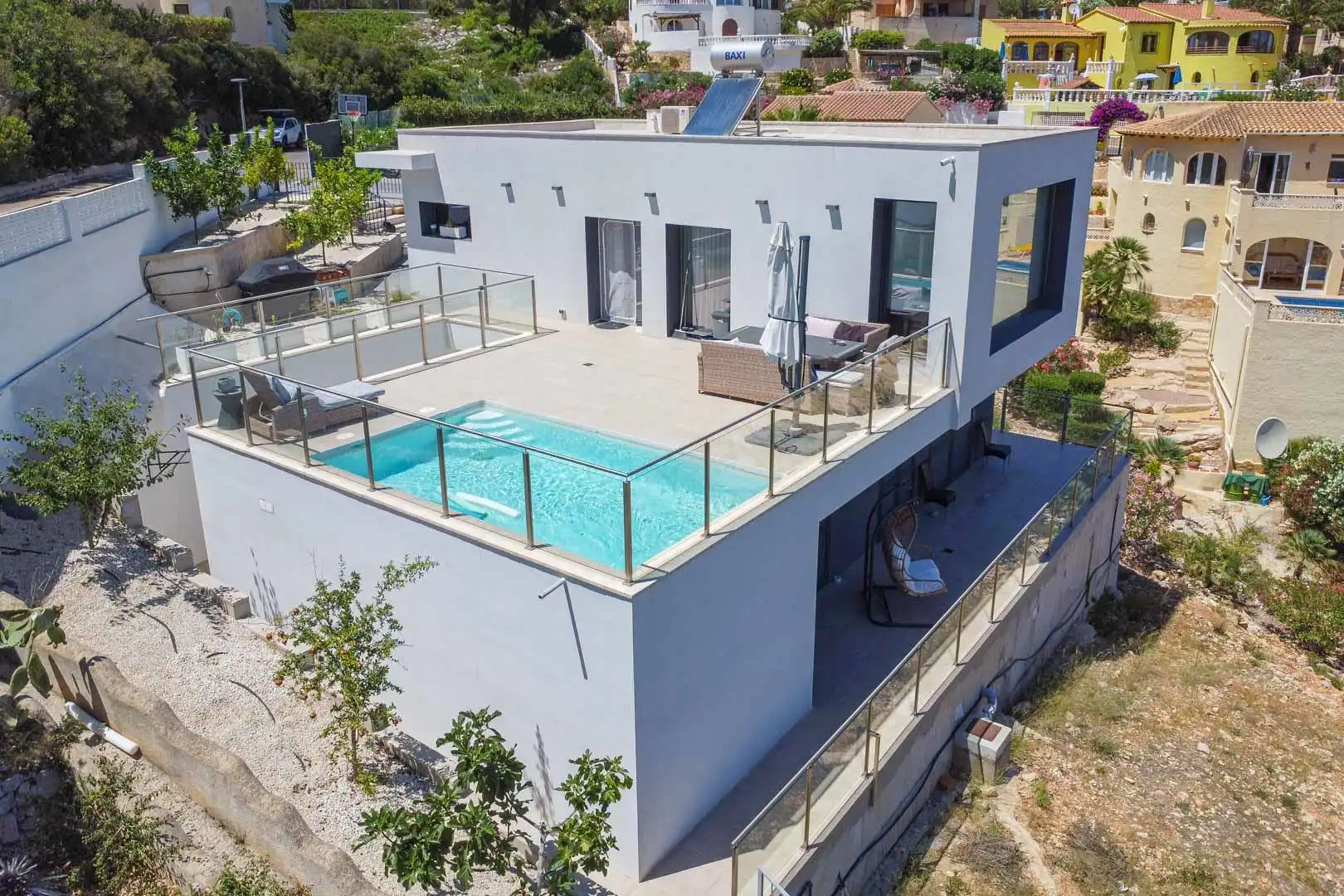 Chalet con piscina en venta en Cumbre del Sol, imagen 28