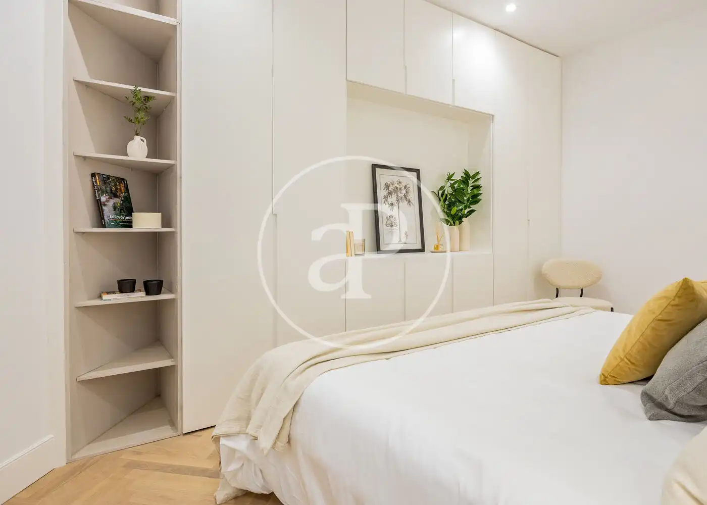 Schlafzimmer von Wohnung zum Verkauf in Madrid mit Klimaanlage, Heizung und Abstellraum