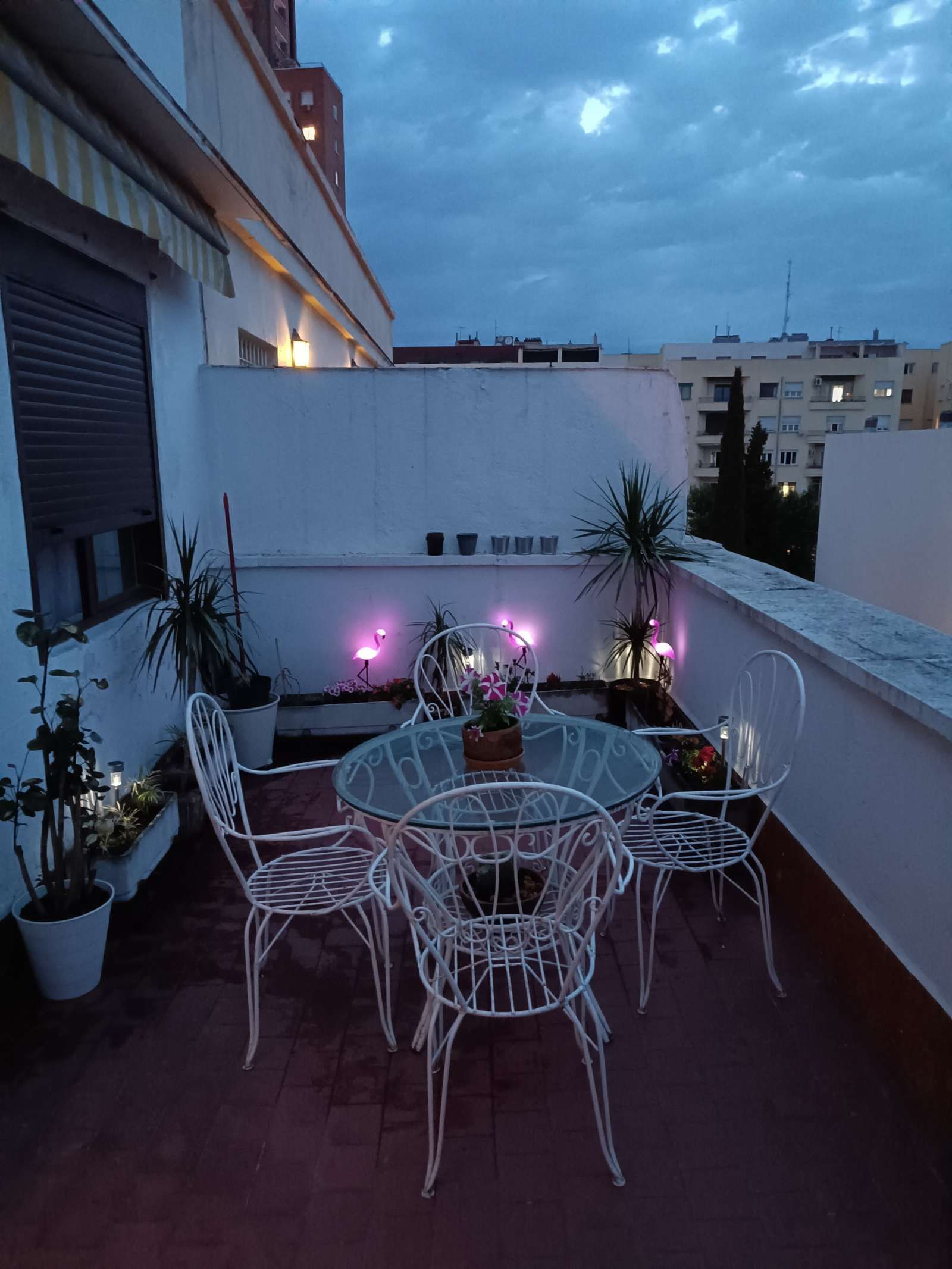 Terrace of Apartment to share in  Madrid Capital  with Air Conditioner, Heating and Terrace