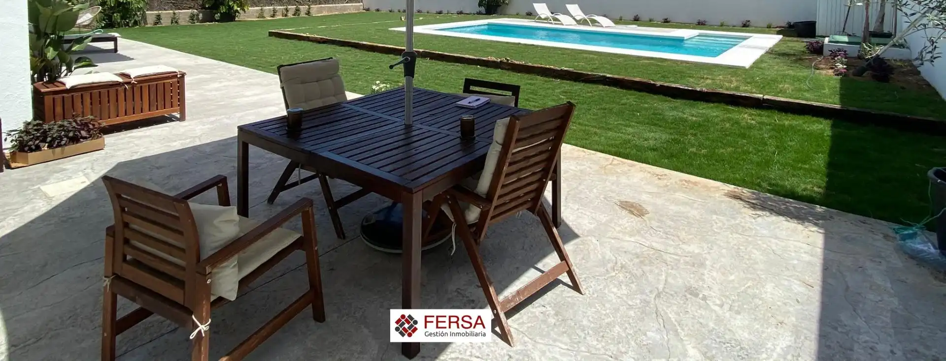Terrace of Houses for sale in El Puerto de Santa María  with Air Conditioner, Heating and Private garden