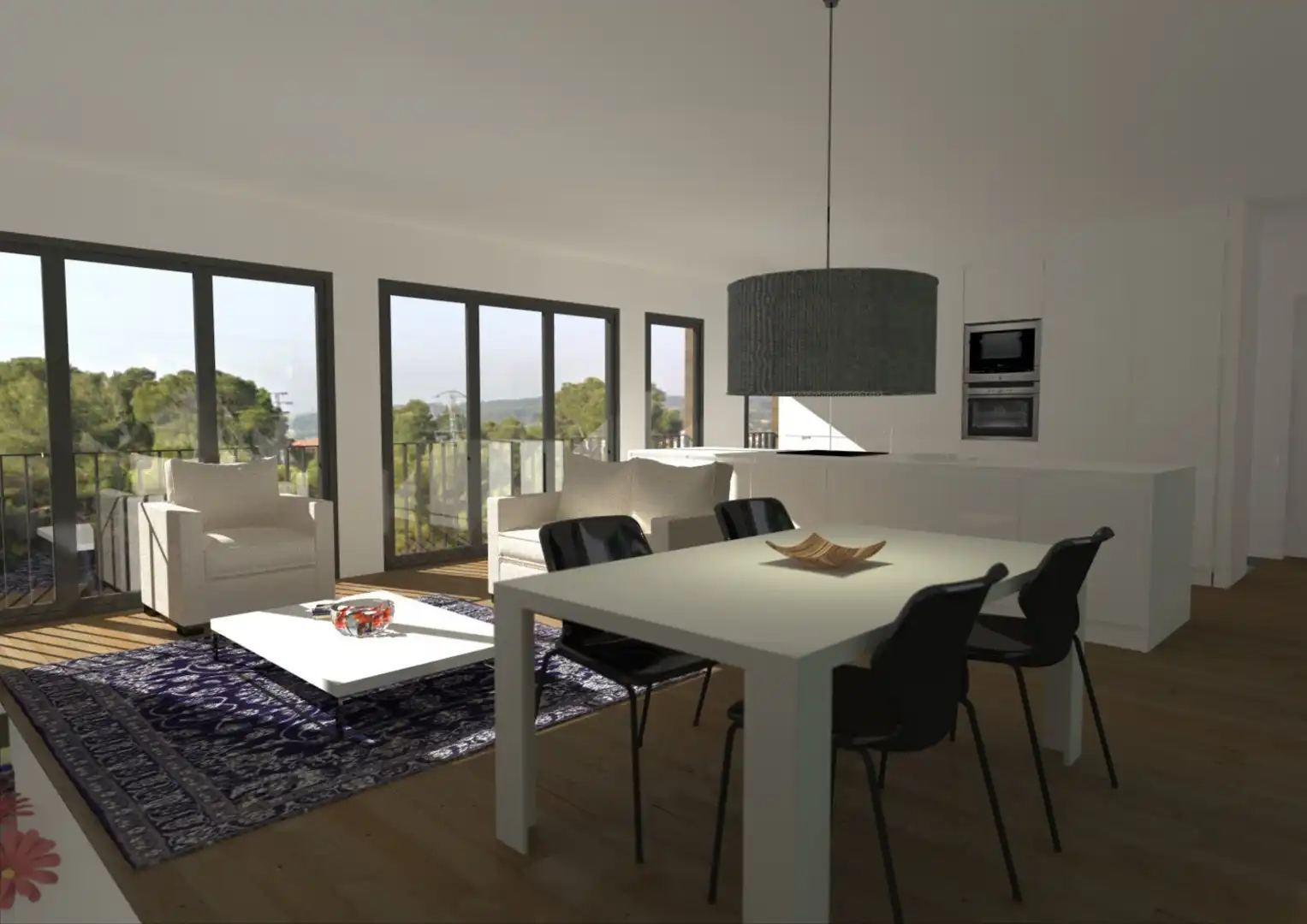 Sala de estar de Casa o chalet en venta en Terrassa con Jardín privado