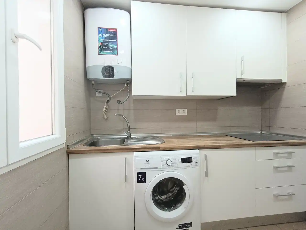 Küche von Wohnung zur Miete in Madrid