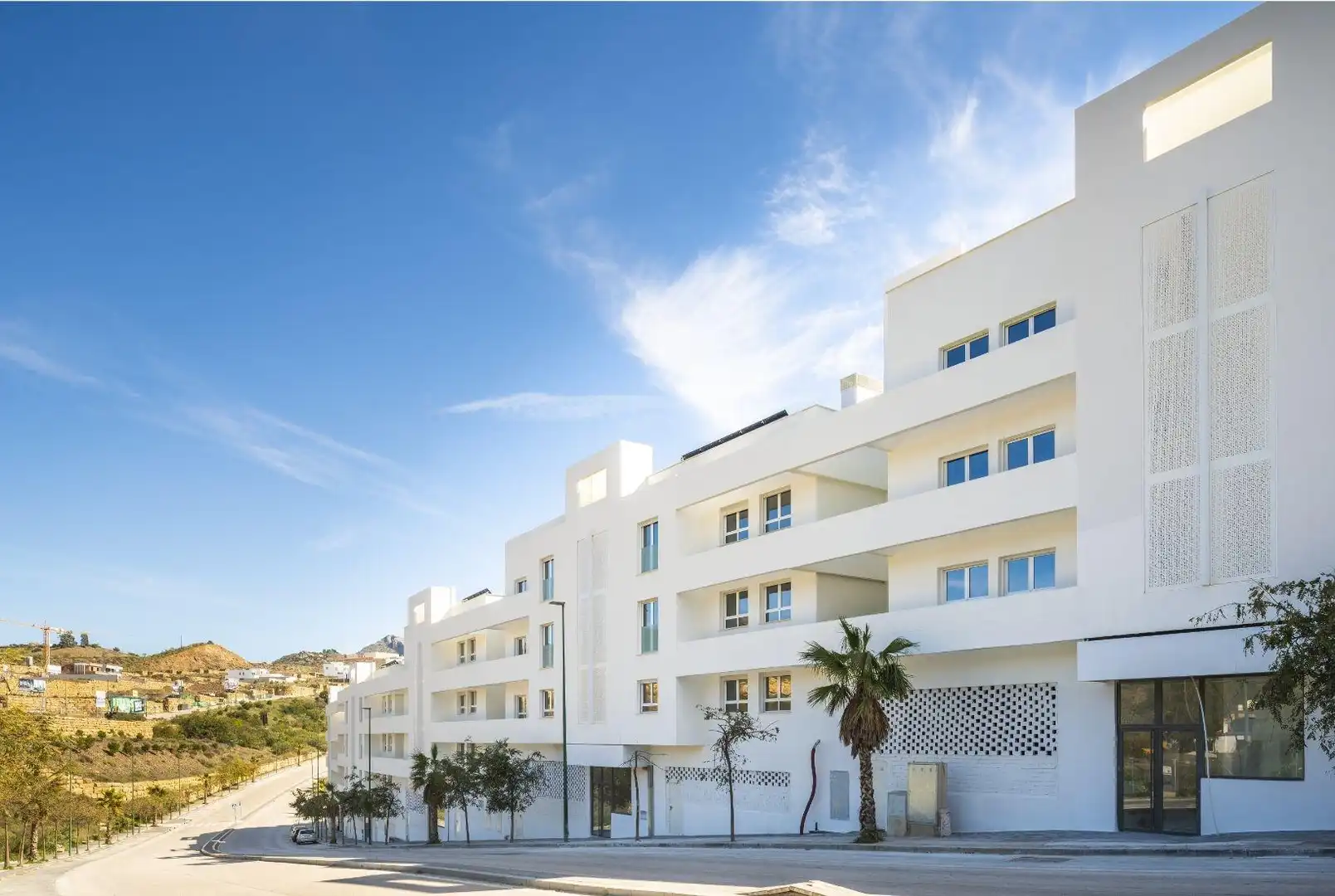 Vista exterior de Ático de alquiler en Málaga con Aire acondicionado, Calefacción y Terraza