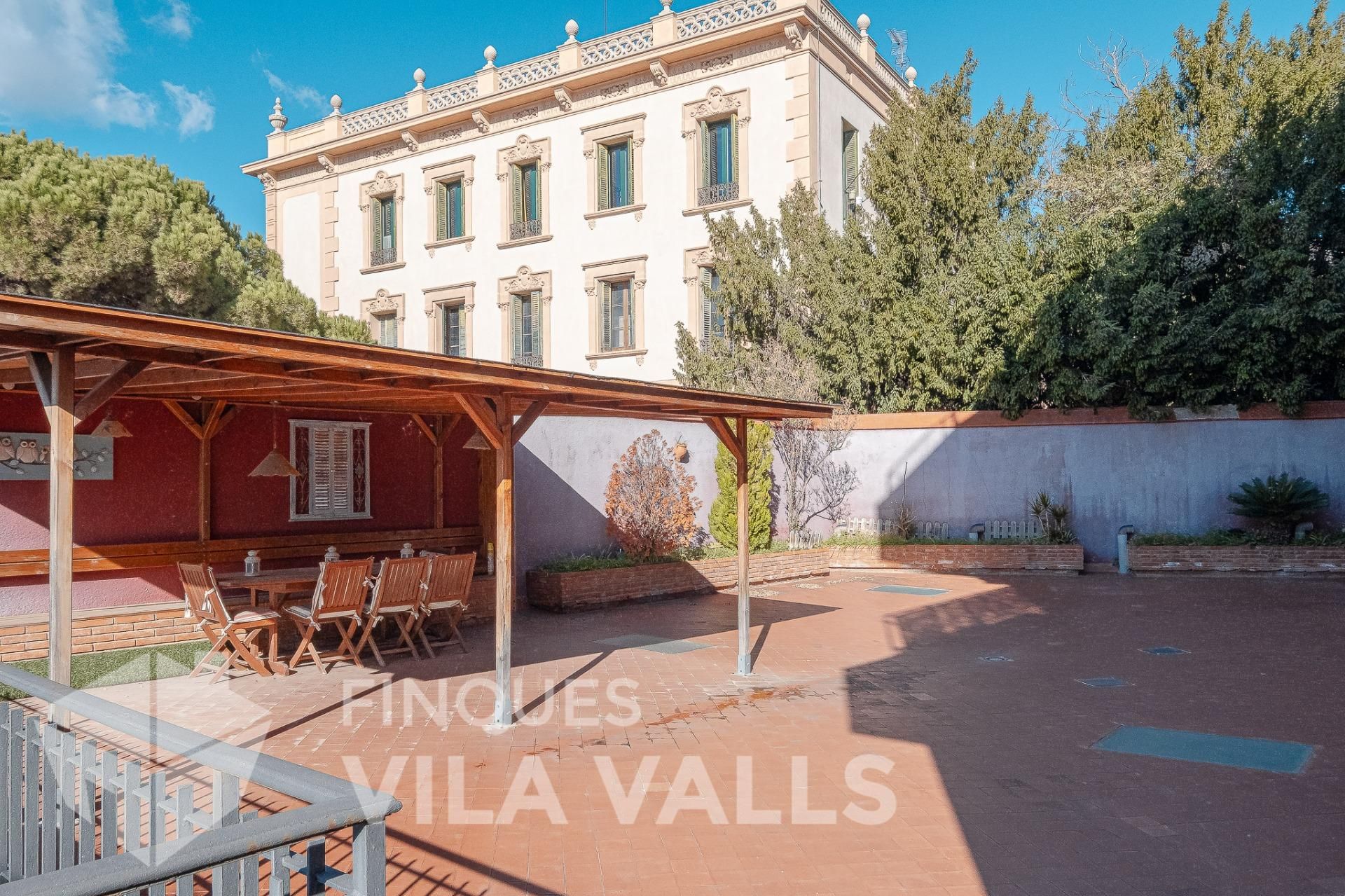 Terrace of Flat for sale in Sant Feliu de Codines  with Parquet flooring, Terrace and Furnished