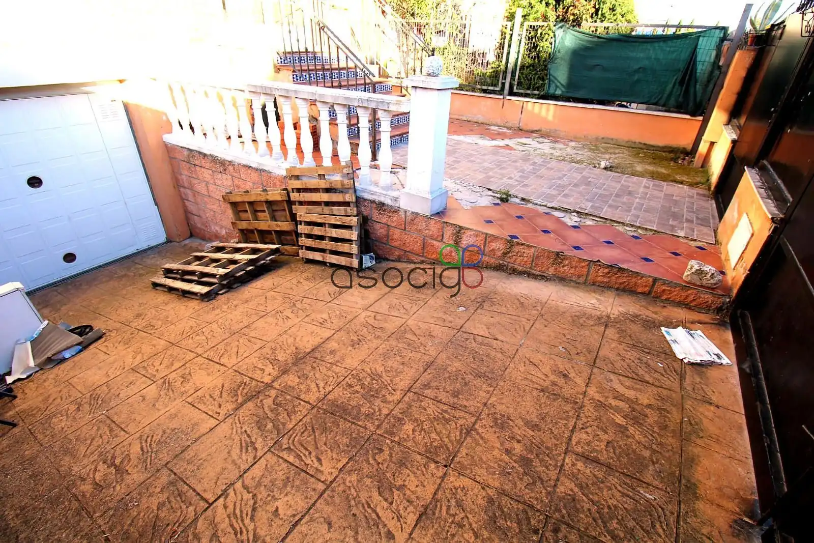 Terraza de Casa adosada en venta en Azuqueca de Henares con Calefacción