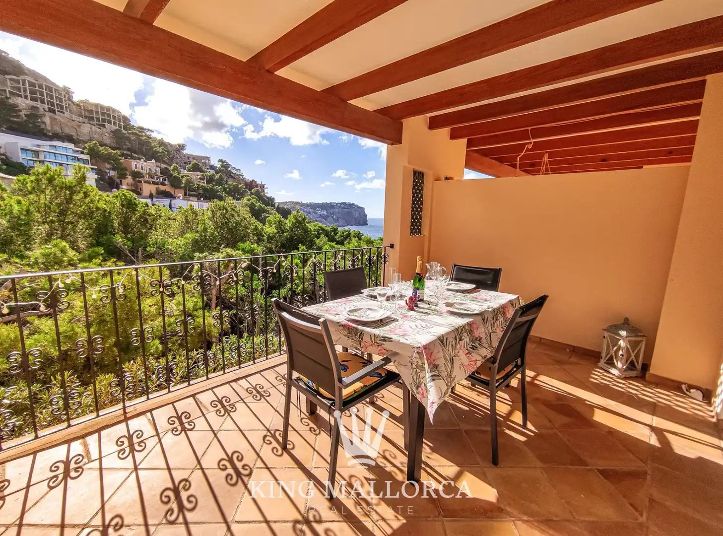Terrasse von Wohnungen zur Miete in Andratx mit Klimaanlage, Heizung und Terrasse