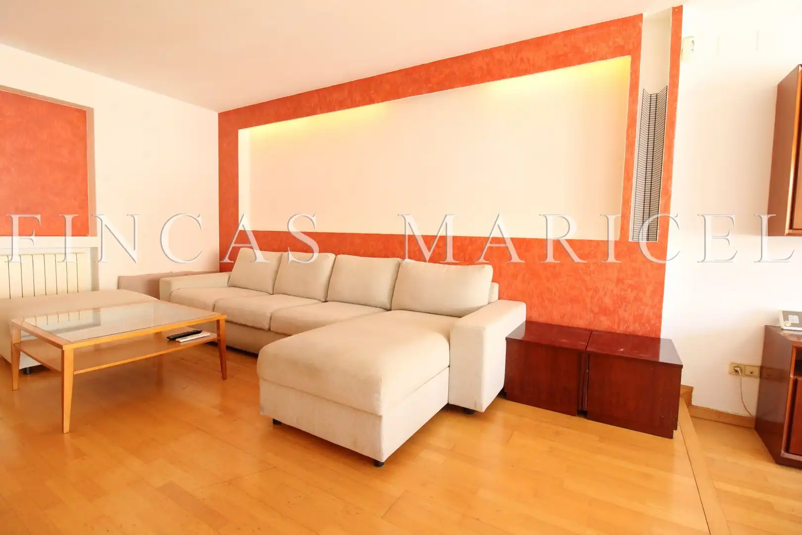 Living room of Attic for sale in Sitges  with Air Conditioner and Terrace