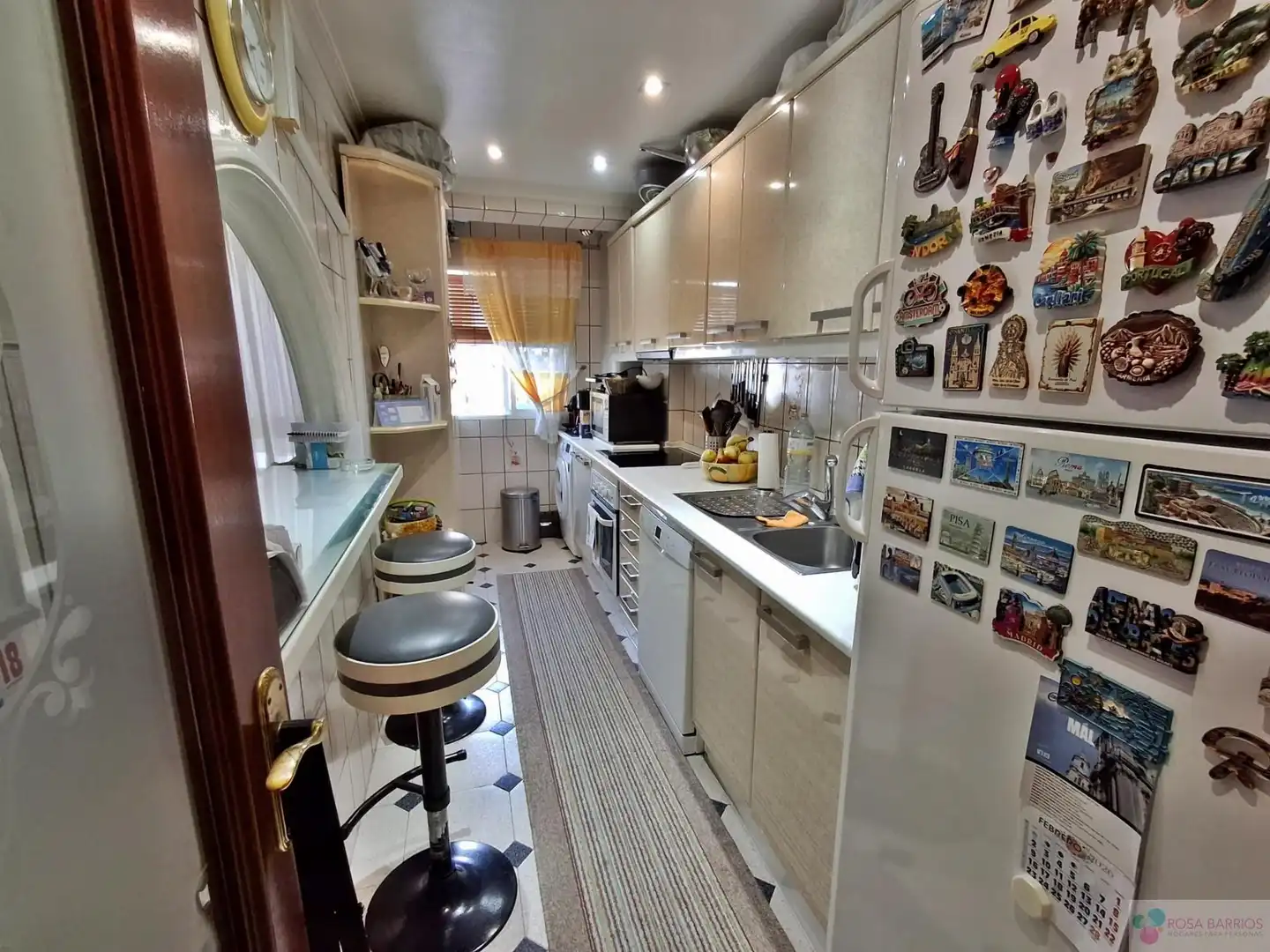 Küche von Wohnung zum Verkauf in Marbella mit Klimaanlage, Terrasse und Möbliert