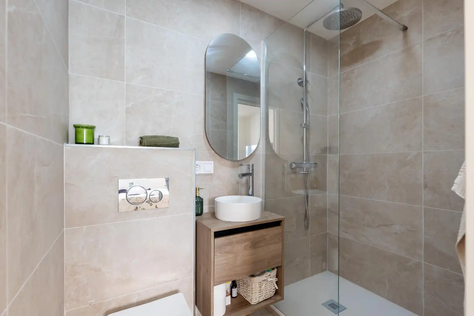 Baño de Apartamento en venta en  Palma de Mallorca con Aire acondicionado, Calefacción y Amueblado