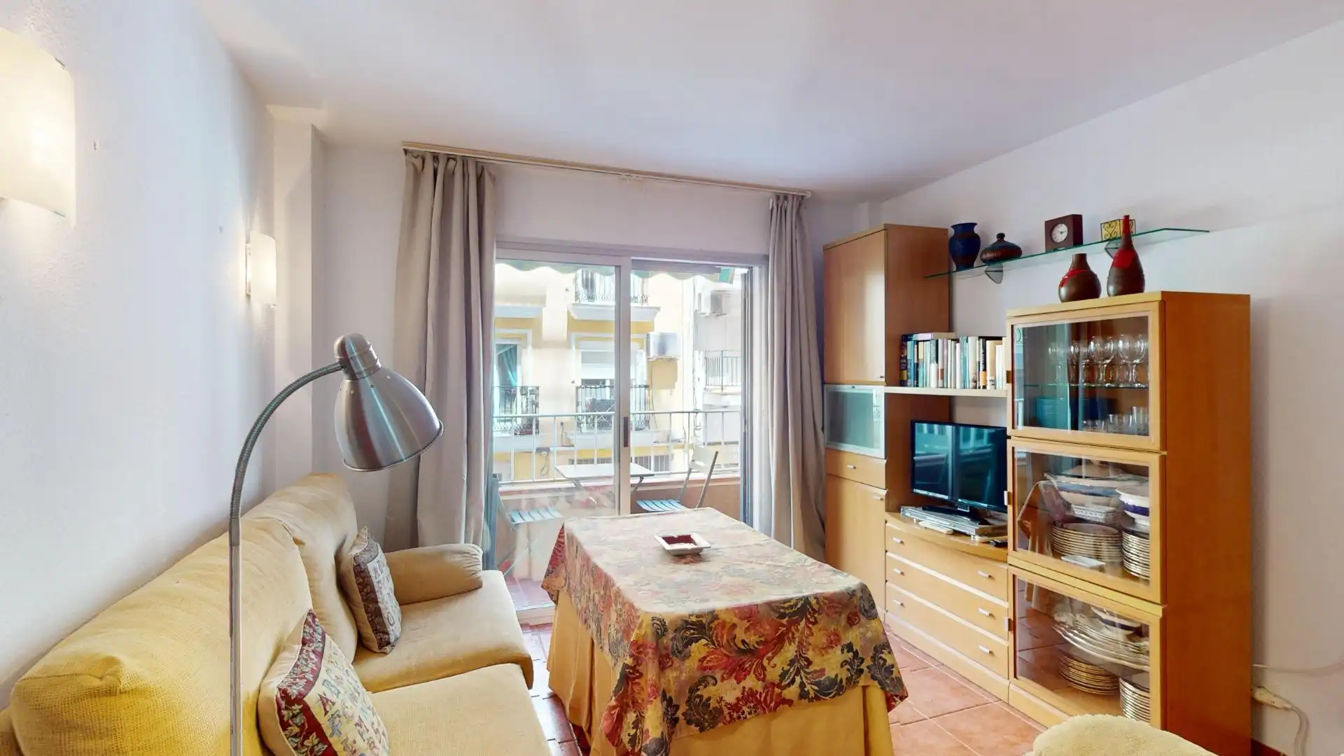 Living room of Flat for rent in Fuengirola  with Air Conditioner, Heating and Terrace