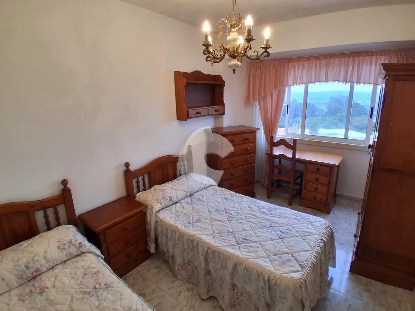 Bedroom of Flat for sale in Oleiros  with Heating