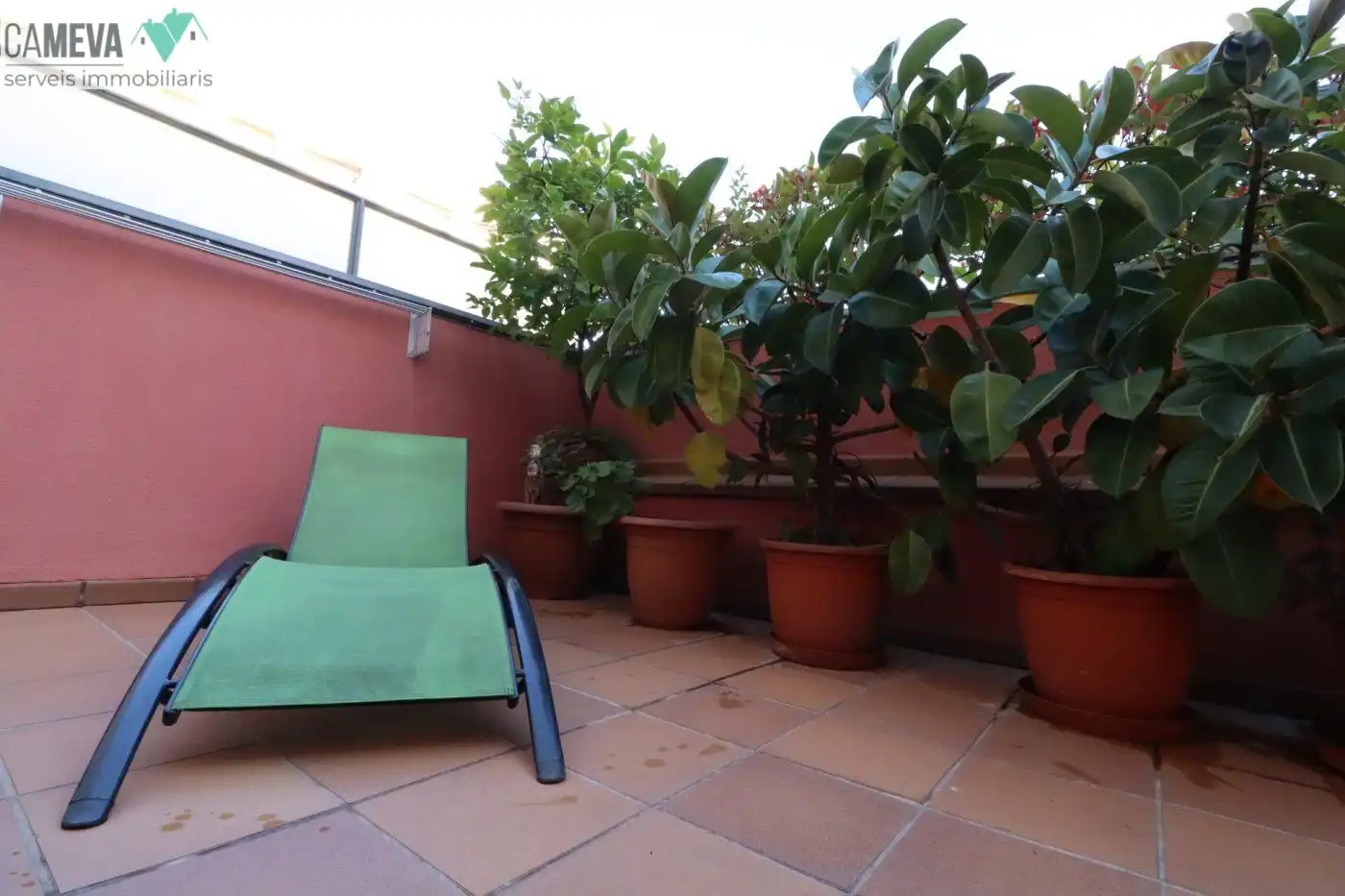 Terrasse von Wohnung zum Verkauf in Barberà del Vallès mit Klimaanlage, Heizung und Privatgarten