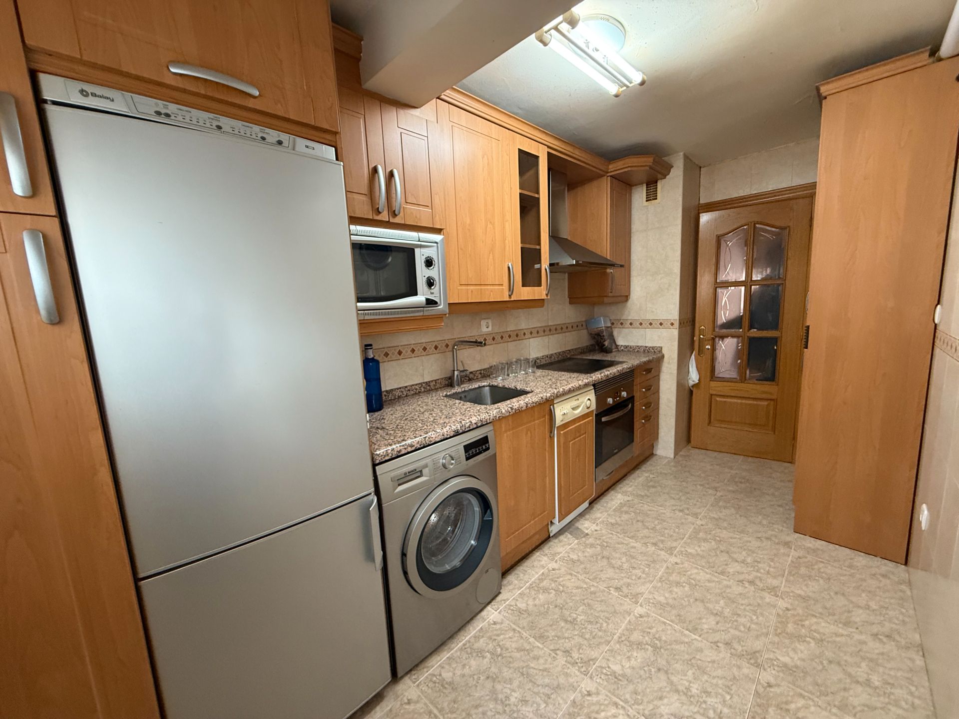 Kitchen of Flat for sale in Palencia Capital  with Heating, Storage room and Furnished