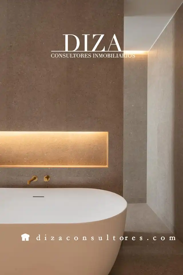 Baño de Ático de alquiler en Barrio de Salamanca