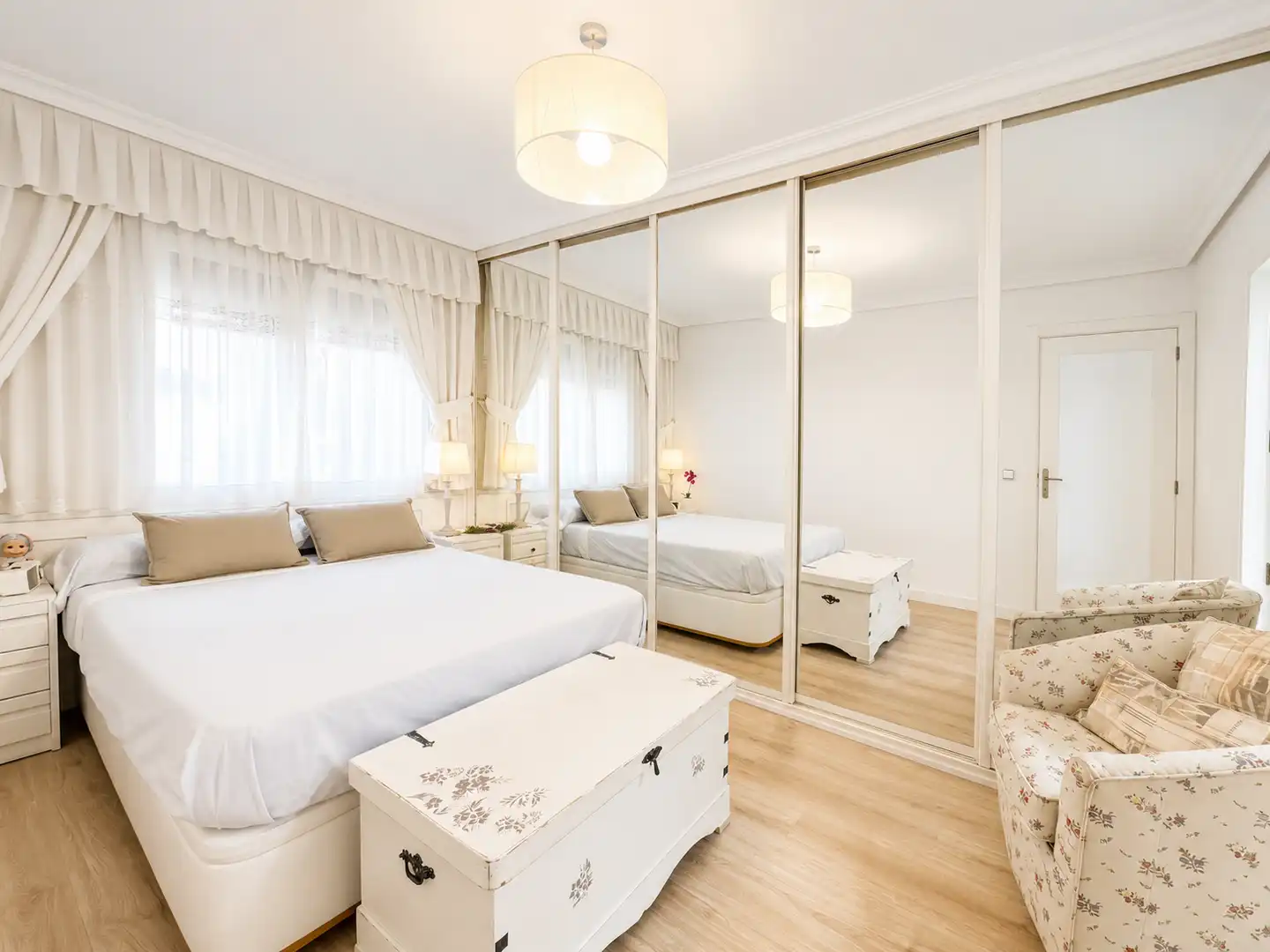 Bedroom of Flat for sale in Getafe  with Air Conditioner, Heating and Storage room