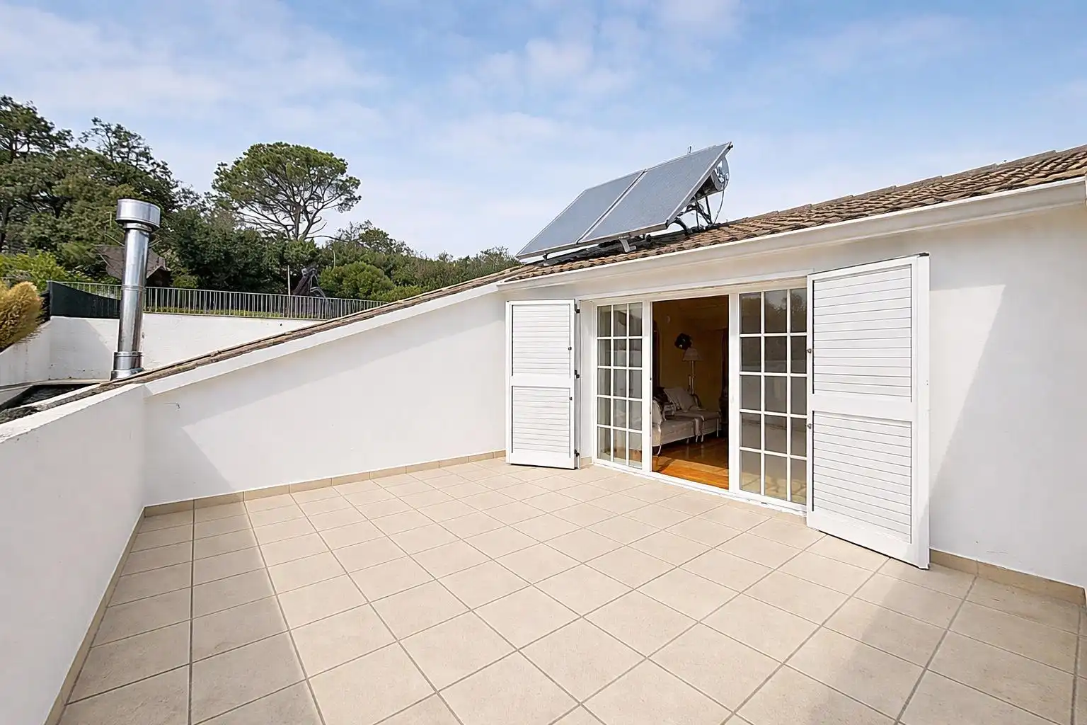 Terraza de Casa o chalet en venta en Caldes de Montbui con Aire acondicionado, Calefacción y Jardín privado