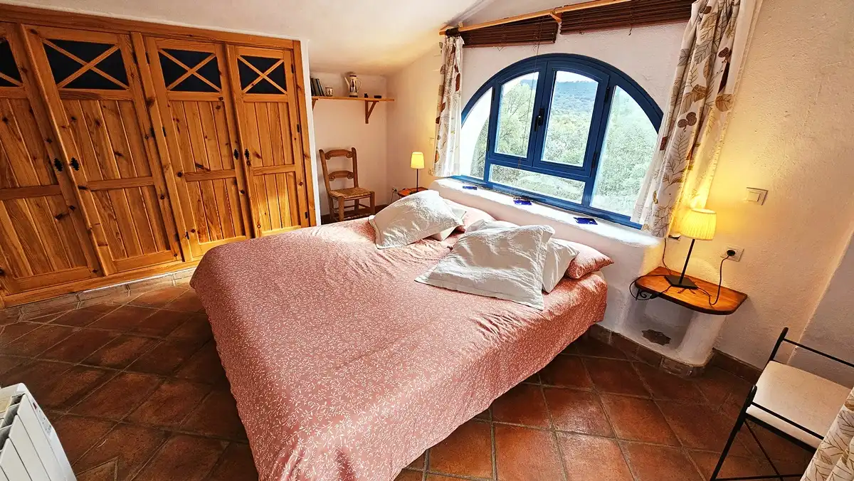 Habitación de Finca rústica en venta en Santa Ana la Real con Calefacción, Jardín privado y Terraza