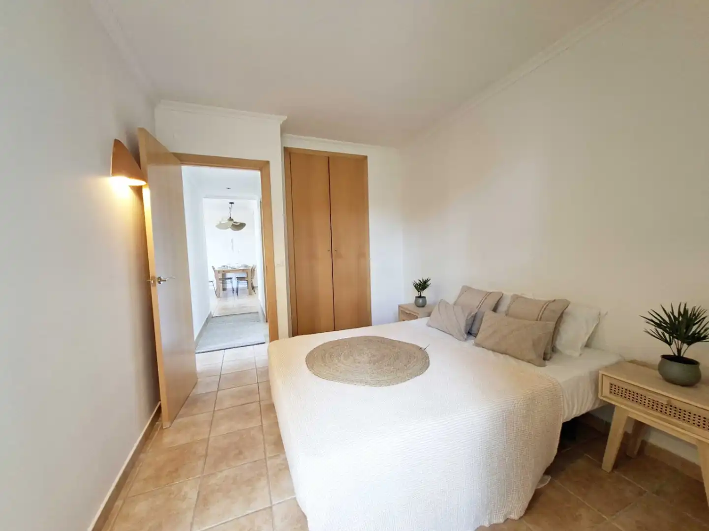 Dormitori de Apartament en venda en Pedreguer amb Jardí privat, Terrassa i Internet