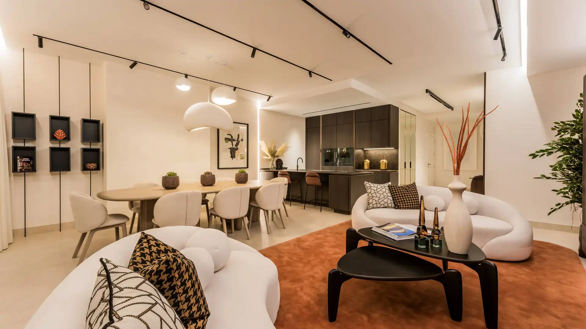 Sala de estar de Piso en venta en Estepona con Aire acondicionado, Terraza y Trastero