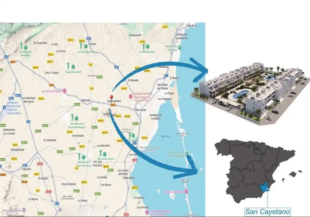 Appartement compact avec piscine à vendre à San Cayetano, imagen 21