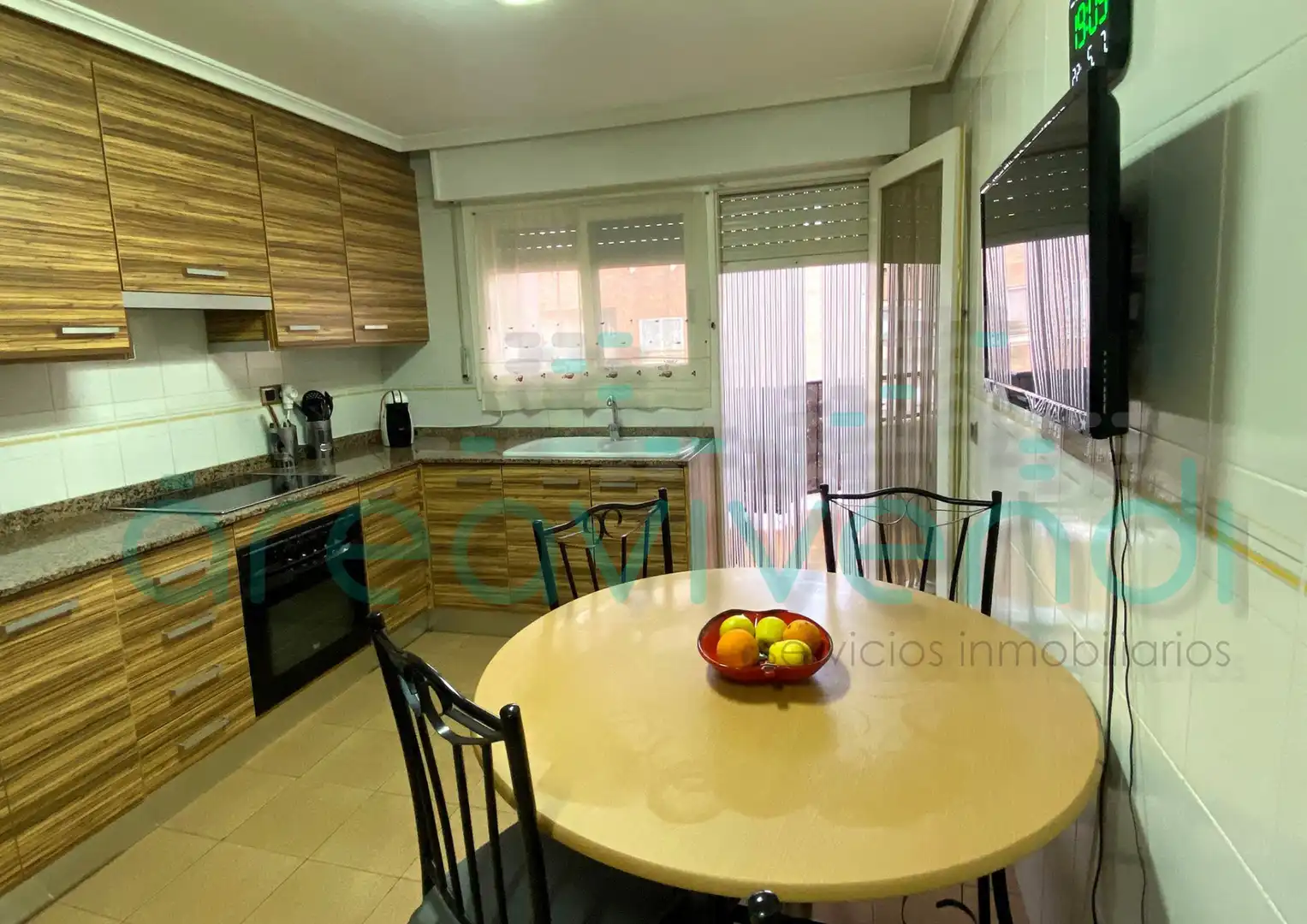 Cocina de Piso en venta en Almazora / Almassora con Aire acondicionado, Trastero y Amueblado