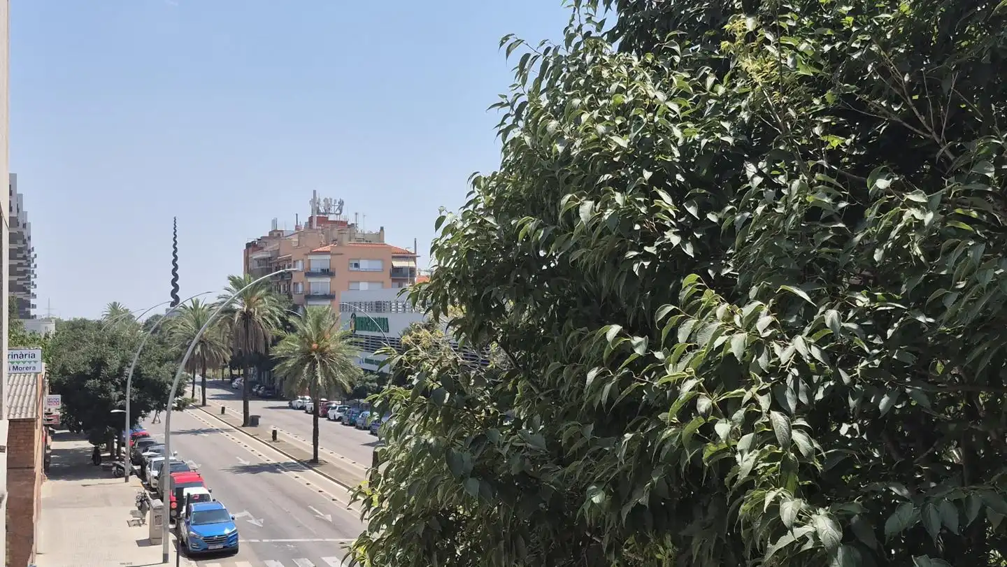 Vista exterior de Piso en venta en Terrassa con Calefacción y Balcón