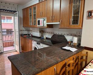 Kitchen of Flat for sale in Barakaldo   with Heating, Furnished and Balcony