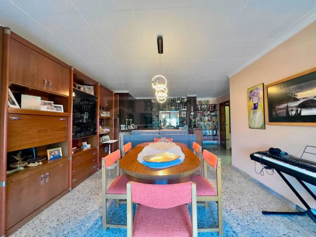 Dining room of Flat for sale in La Bisbal d'Empordà  with Air Conditioner, Heating and Terrace