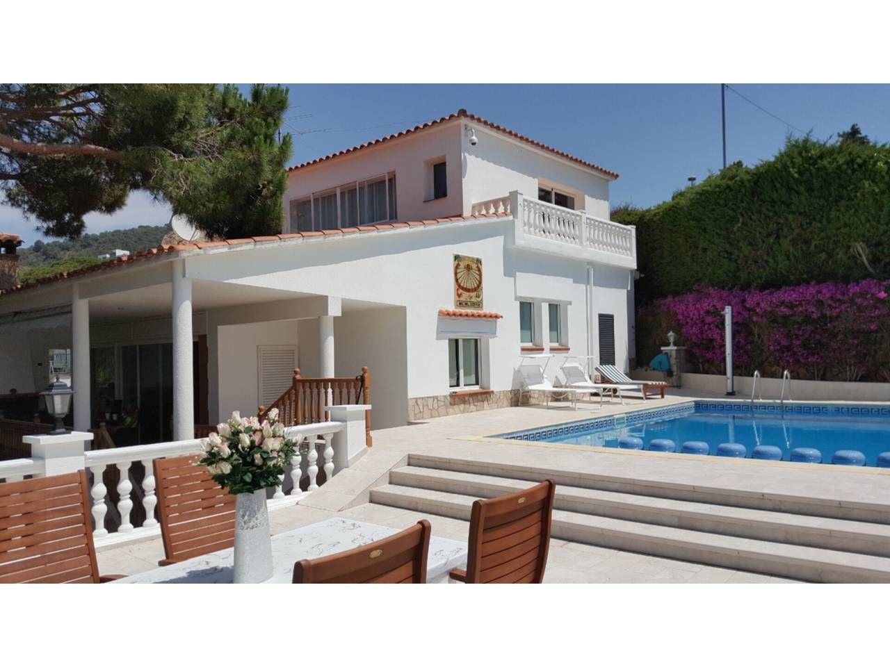 Jardí de Casa o xalet en venda en Lloret de Mar amb Calefacció, Jardí privat i Terrassa